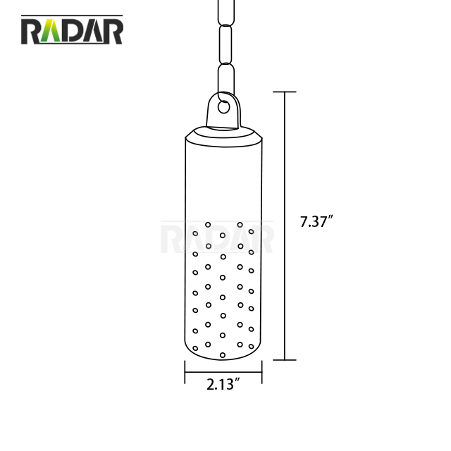 RHL-8402-BBR مصباح معلق بإضاءة ليد نحاسية عالمية