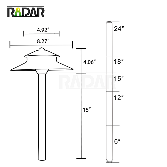 RPL-8905-BBR الصمام النحاسي للخدمة الشاقة ضوء المسار