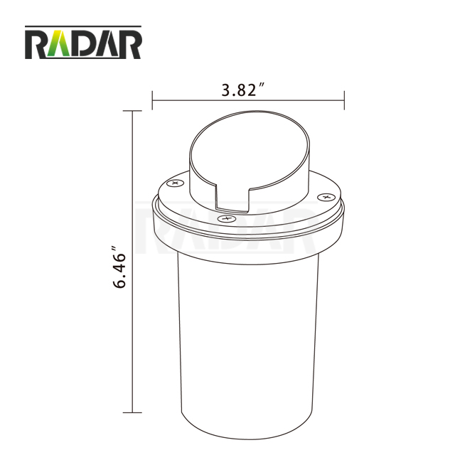 RGL-8803-BBR ضوء داخلي معاصر منخفض الجهد