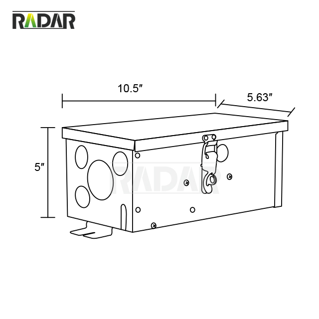 RTR-50W 100W 150W-SS أعلى تصنيف محول الجهد المنخفض